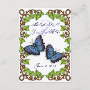 Für Liebe und Schmetterlinge RSVP-Karte RSVP Karte