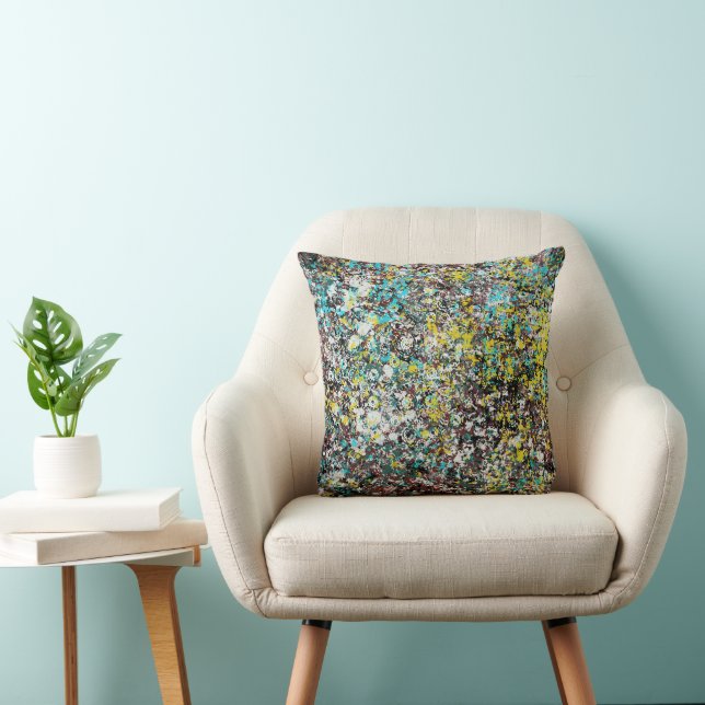 Für Liebhaber des abstrakten Kunstdesigns Kissen (Stuhl )