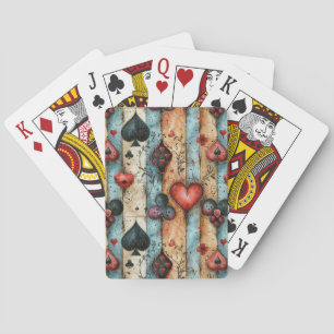 Für Liebhaber von Kartenspielen. Kartensymbolen sp Spielkarten