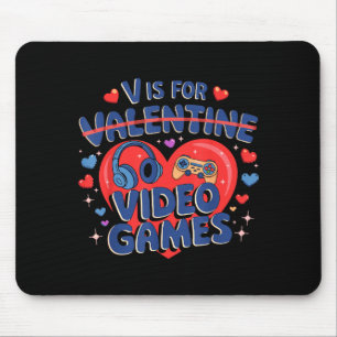 Für lustige Videospiel-Gamer-Designs Mousepad