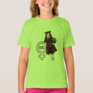 Für Mädchen Vintager Power Wählen Sie Ihr T-Shirt 