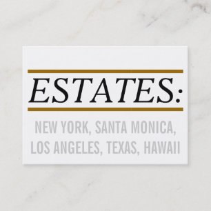 Für Makler & Immobilienexperten Visitenkarte
