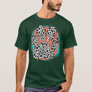 Fur Mama Leopard Hund Lover Niedlich Funny Schwang T-Shirt