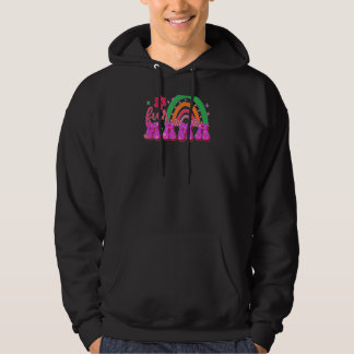 Fur Mama Pet Parent Dog Paw Print Hoodie