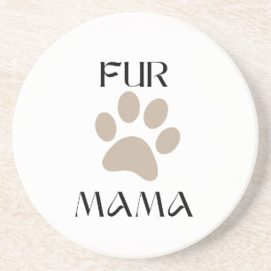 Für Mama, Tierliebhaber Muttertags- und Geburtstag Getränkeuntersetzer