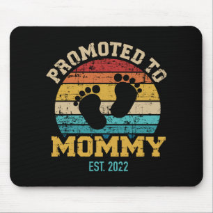 Für Mami Vintages Retro für junge Mutter Mousepad