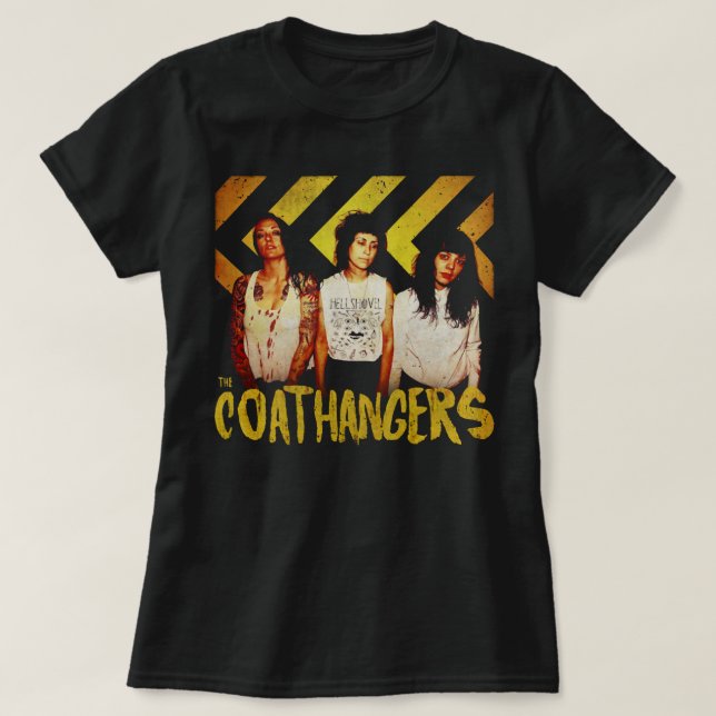 Für Männer die Koathangers Band Punk Garage R T-Shirt (Design vorne)
