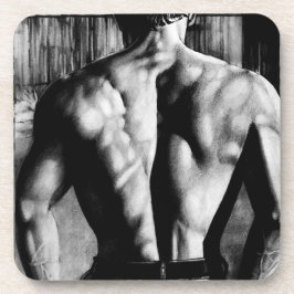 Für Männer Elegante Maskuline Art Bodybuilder Getränkeuntersetzer