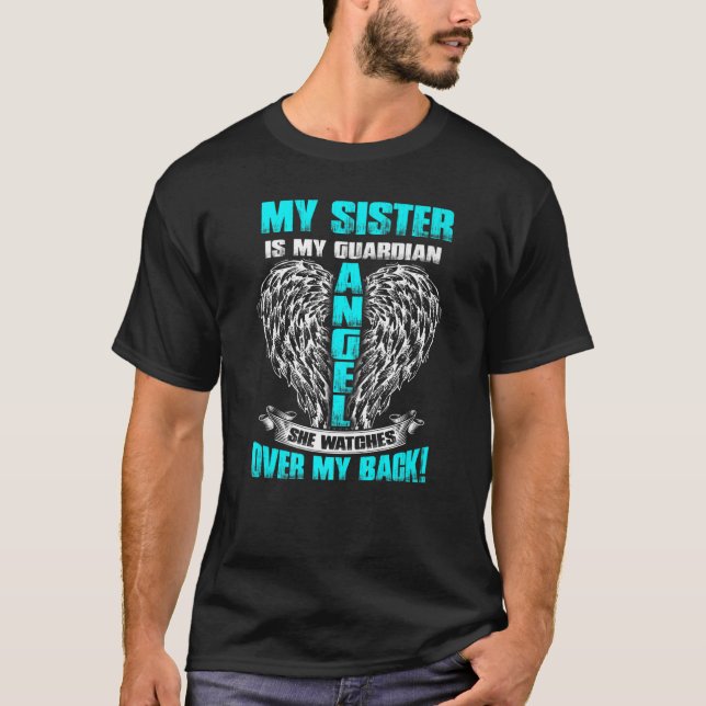 Für Männer Frauen Liebe & Vermisste Schwester im H T-Shirt (Vorderseite)
