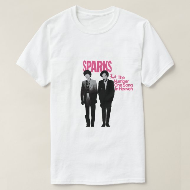Für Männer Sparke Frauen - das erste Lied in Heav T-Shirt (Design vorne)