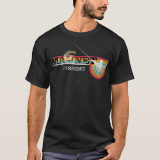 FÜR MÄNNER UND FRAUEN VINTAGE FISCHEREIRETRO VON M T-Shirt