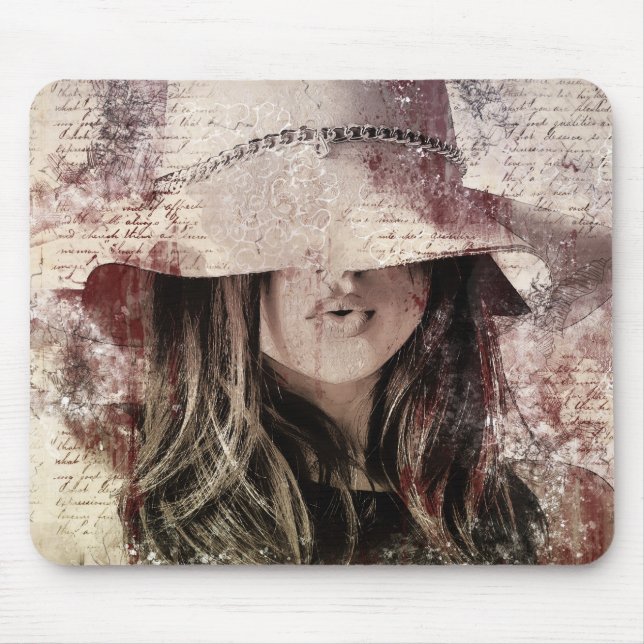 für Maus schmückt Fußmatte vintage Mousepad (Vorne)