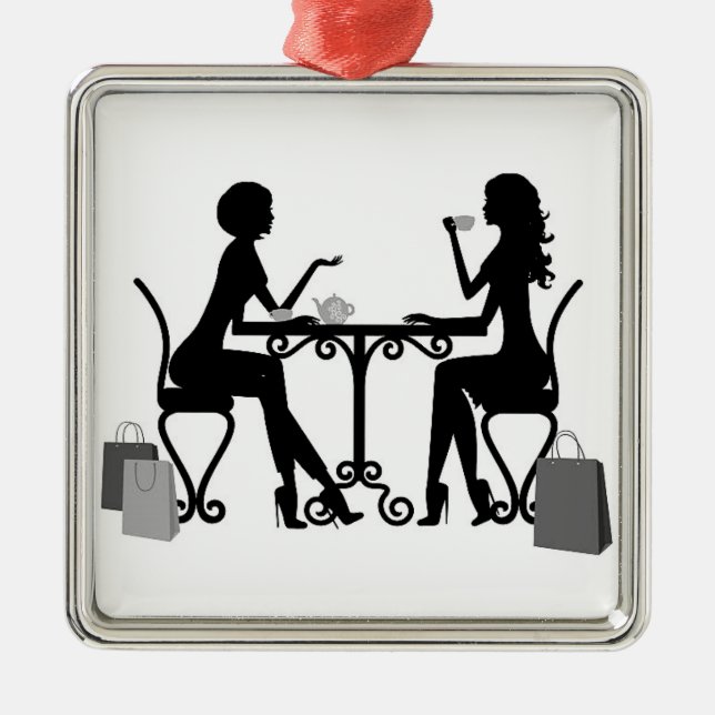 FÜR MEIN ***BESTES FREUND*** ODER ***SISTER*** ORNAMENT AUS METALL (Vorne)