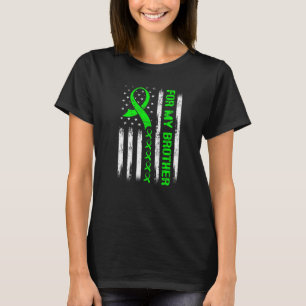 Für meine Bruderlymphomawerf "Green Ribbo" T-Shirt