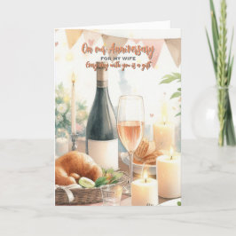 Für meine Ehefrau Hochzeitstag Grußkarte Dankeskarte