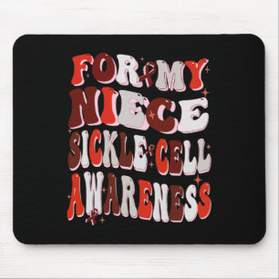 Für meine Nichte Sichelzellanämie Weltsickerklee C Mousepad
