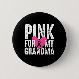 Für meine Oma Brustkrebs Awareness Family Button