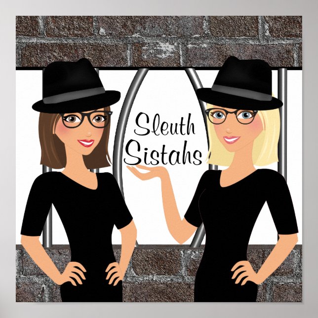 Für meine Sleuth Sistah Poster (Vorne)