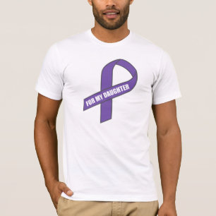 Für meine Tochter (lila Band) T-Shirt