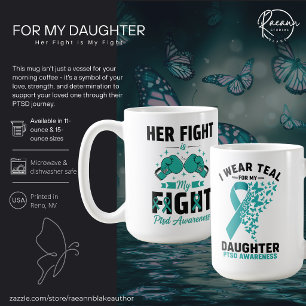 Für meine Tochter PTSD-Aufklärungs-Keramikbecher Kaffeetasse