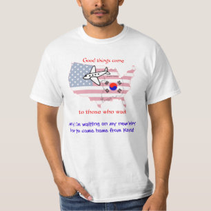 Für meinen Baby Boy aus Korea gewartet T-Shirt