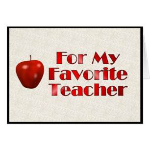 Für meinen Lieblingslehrer