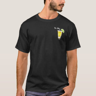 Für meinen Tequila-Salz-Lime-Drink, lustiges Paar- T-Shirt