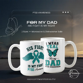 Für meinen Vater PTSD-Aufklärungs-Keramikbecher Kaffeetasse