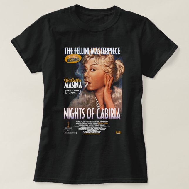 Für Mens Womens federico fellini Idol Gift Foft Yo T-Shirt (Design vorne)