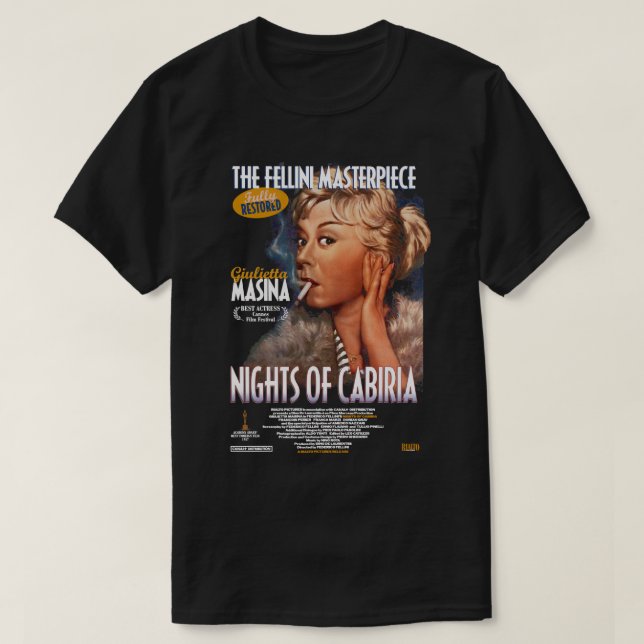 Für Mens Womens federico fellini Idol Gift Foft Yo T-Shirt (Design vorne)