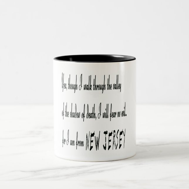 Für mich aus New Jersey Tasse II (Mittel)