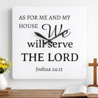 Für mich und mein Haus Joshua 24:15