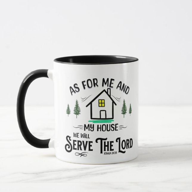 FÜR MICH UND MEIN HAUS - KAFFEE-TASSE TASSE (Links)