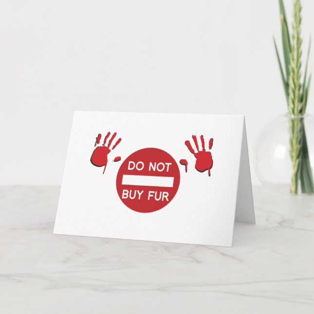 Fur nicht kaufen karte (Vorderseite)