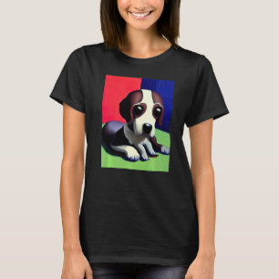 Für Niedliche Dog Puppie Fan im Dog Art Premium_3 T-Shirt