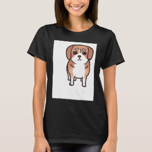 Für Niedliche Hunde Puppie Fan in Dog Art Style_25 T-Shirt