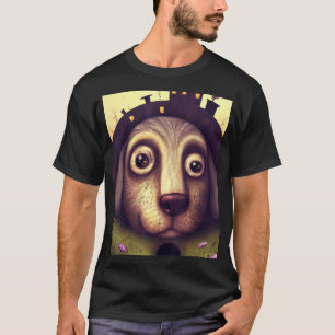 Für Niedliche Hunde Puppie Fan in Dog Art Style_27 T-Shirt