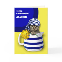 Für Oma am Muttertag. Niedlich Kitten