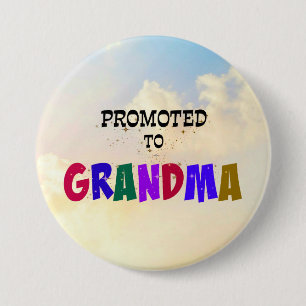 Für Oma, Pastel Clouds Design gefördert Button