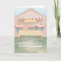 Für Oma Star Baker Bake Off Birthday Card