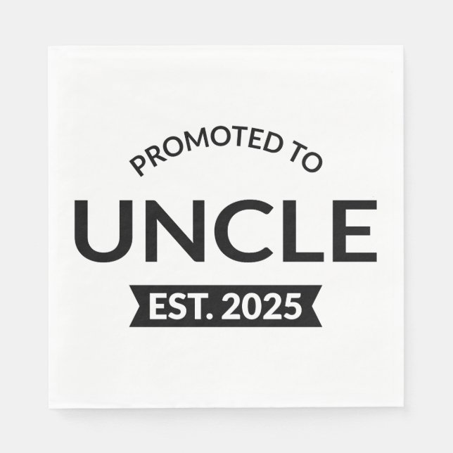 Für Onkel Est bestimmt. 2025 Serviette (Vorderseite)