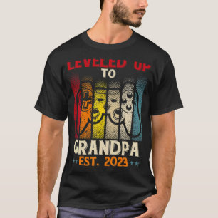 Für Opa 2023 befördert bis zur Schwangerschaft 2 T-Shirt