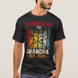 Für Opa 2023 befördert bis zur Schwangerschaft 2 T-Shirt