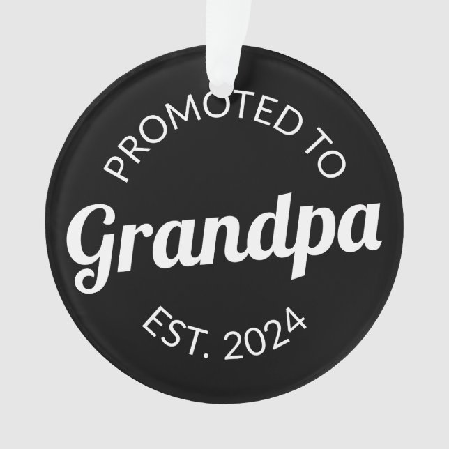 Für Opa Est bestimmt. 2024 I Ornament (Vorderseite)