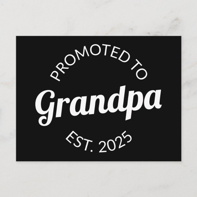 Für Opa Est bestimmt. 2025 Postkarte (Vorderseite)