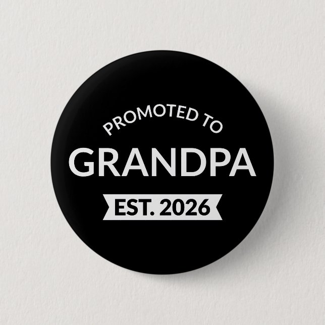 Für Opa Est bestimmt. 2026 Button (Vorderseite)