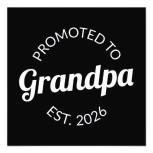 Für Opa Est bestimmt. 2026 Fotodruck