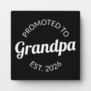 Für Opa Est bestimmt. 2026 Fotoplatte