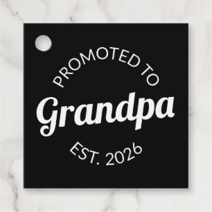 Für Opa Est bestimmt. 2026 Geschenkanhänger