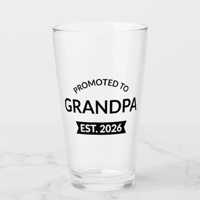 Für Opa Est bestimmt. 2026 Glas (Vorderseite)